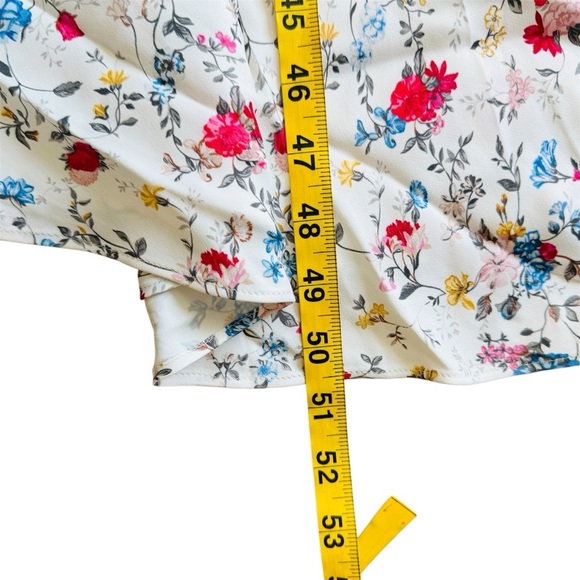 Doen Floral Sleeveless Dress in blanc NEW - Picture 8 of 10